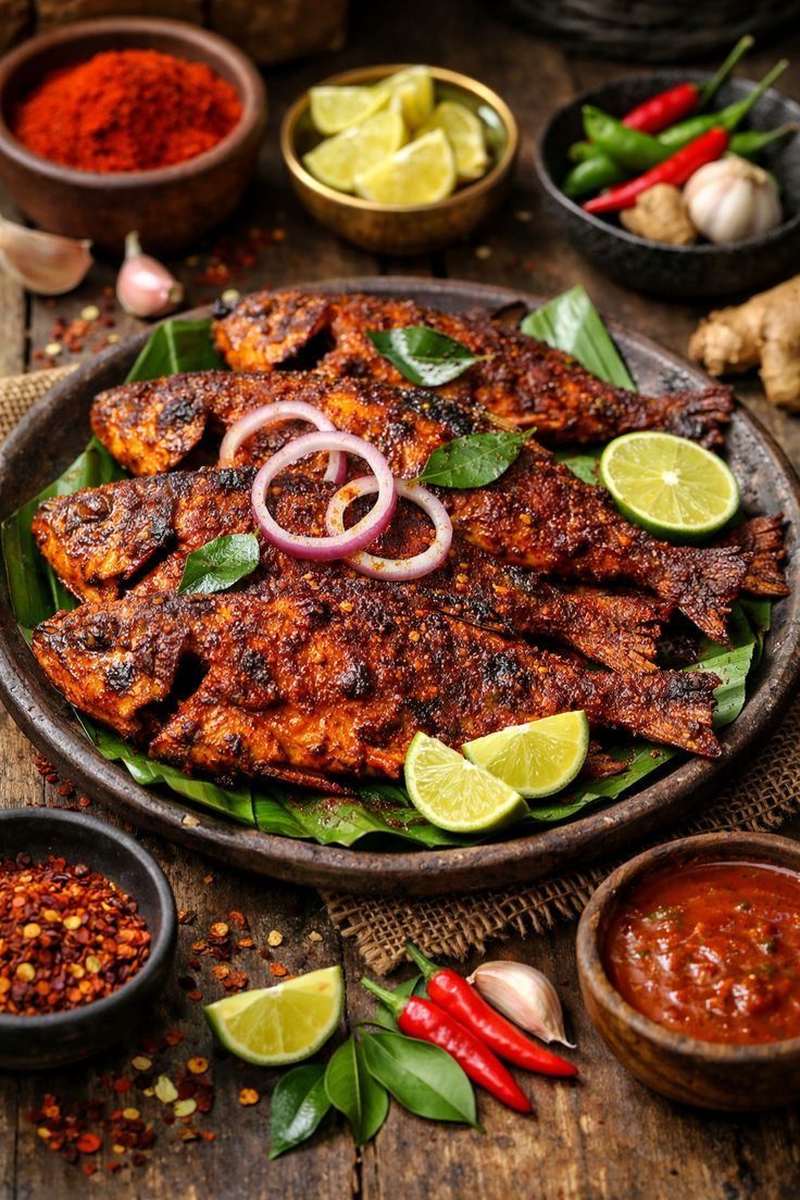 Crispy Spicy Fried Fish